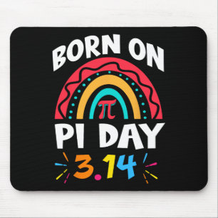 Pi日生まれ誕生日2025レインボーPi日Math T マウスパッド