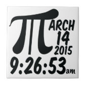 Pi日3/14/15 タイル (正面)