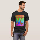 Pi日3.14 3月14日クールおたく演算おもしろいギークR Tシャツ (正面フル)