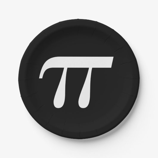 Pi日 ペーパープレート (正面)