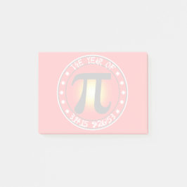 Pi日 – Piの年3/14/15 9:26:53 ポストイット