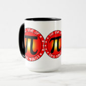 Pi日 – Piの年3/14/15 9:26:53 マグカップ (正面左)