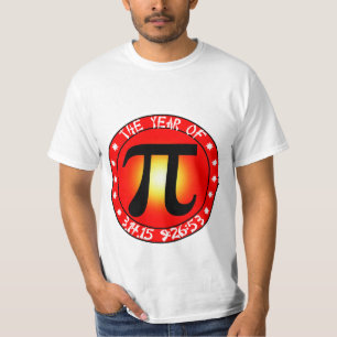 Pi日 – Piの年3/14/15 9:26:53 Tシャツ