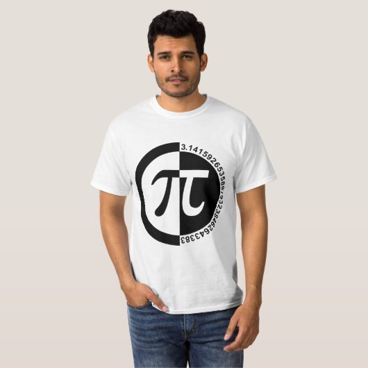 Pi日 Tシャツ (正面フル)