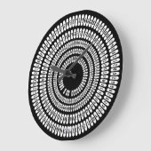 Pi日Piの桁数Pi 3.14159数値ハッピーPi日L ラージ壁時計 (傾斜)