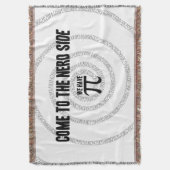 Pi来タイポグラフィスタイルのおたく側へ スローブランケット (正面縦)