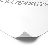 Pi来タイポグラフィスタイルのおたく側へ ポスター (角)