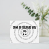 Pi来タイポグラフィスタイルのおたく側へ ポストカード (スタンド正面)