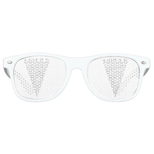 Pi桁のスライス レトロサングラス (正面)