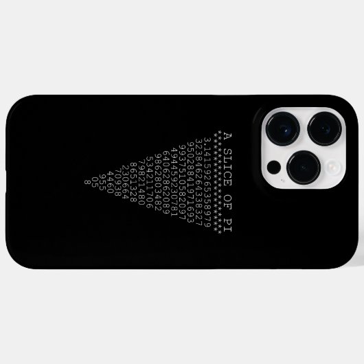 Pi桁のスライス Case-Mate iPhoneケース (裏面 (横))