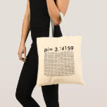 pi桁3.14159数学ラブパイ日 トートバッグ<br><div class="desc">piの数字3.14159など…数学ラブピデイトート</div>