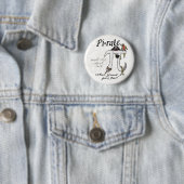 Pi率の海賊Pi日のワイシャツおよびギフト 缶バッジ (インサイチュ)