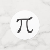 Pi記号 – Pi日紙吹雪 コンフェッティ (スモール正面)