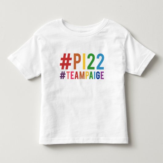 #PI22幼児の野球のティー トドラーTシャツ (正面)