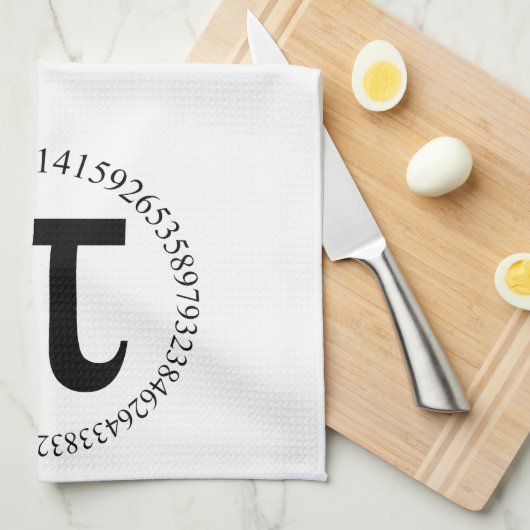 Pi (π)日 キッチンタオル (四つ折り)