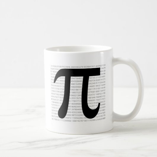 Pi コーヒーマグカップ (右)