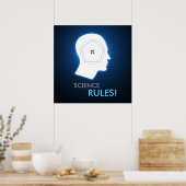 Pi – サイエンスルール |数式 ポスター (キッチン)