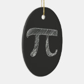 Pi セラミックオーナメント (右)