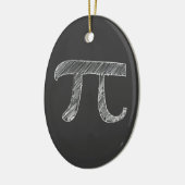Pi セラミックオーナメント (左)