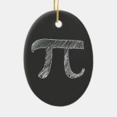 Pi セラミックオーナメント (裏面)