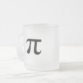 Pi フロストグラスマグカップ (正面左)