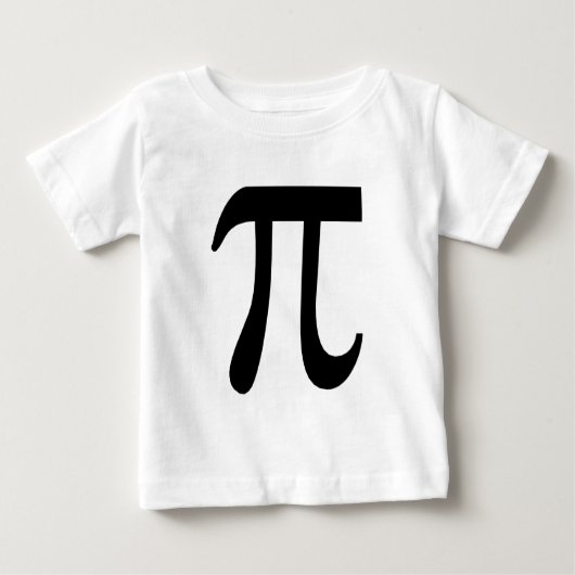 Pi ベビーTシャツ (正面)