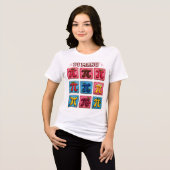 PI メニュー – 面白い円周率の日 3.14 数学教師デザイン トライブレンドTシャツ (正面全面)