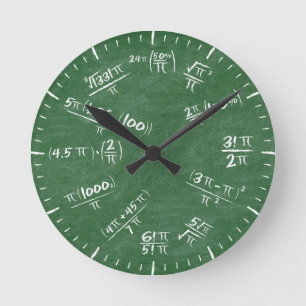 Pi ラウンド壁時計