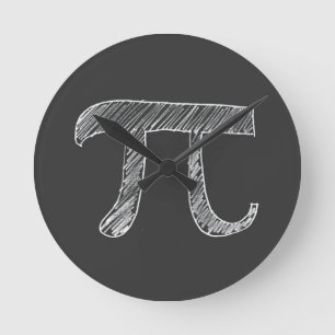 Pi ラウンド壁時計