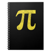 Pi – 数学記号 ノートブック (正面)
