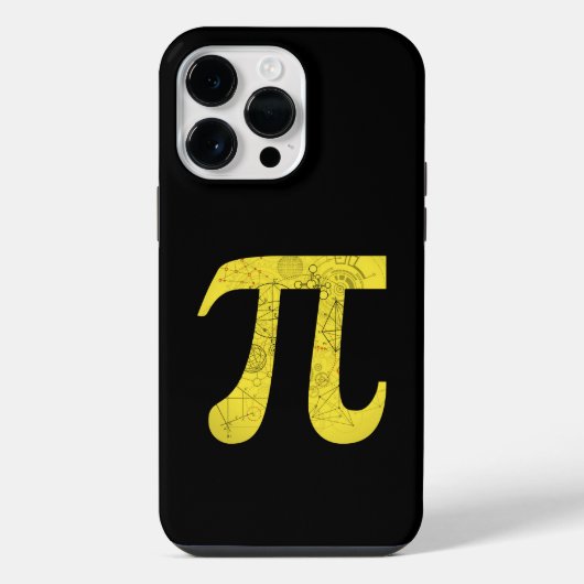 Pi – 数学記号 iPhoneケース (裏面)