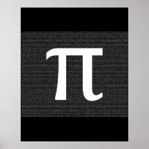 Pi – 非理数定数ポスター