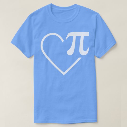 Pi 314数学の恋人 tシャツ (デザイン正面)