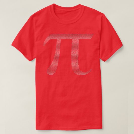 Pi 314最初の2000桁のPi日 Tシャツ (デザイン正面)