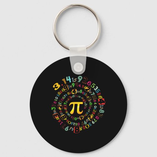 Pi 314 Math Pi Lovers Boy Girl Toddler Mathematic キーホルダー (正面)