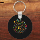 Pi 314 Math Pi Lovers Boy Girl Toddler Mathematic キーホルダー (正面)