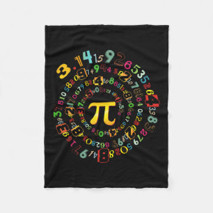 Pi 314 Math Pi Lovers Boy Girl Toddler Mathematic フリースブランケット