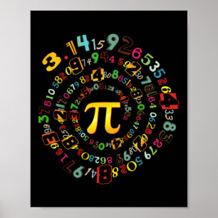 Pi 314 Math Pi Lovers Boy Girl Toddler Mathematic ポスター