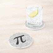 Pi 3.14の数学のギークのコースター コースター (側面)