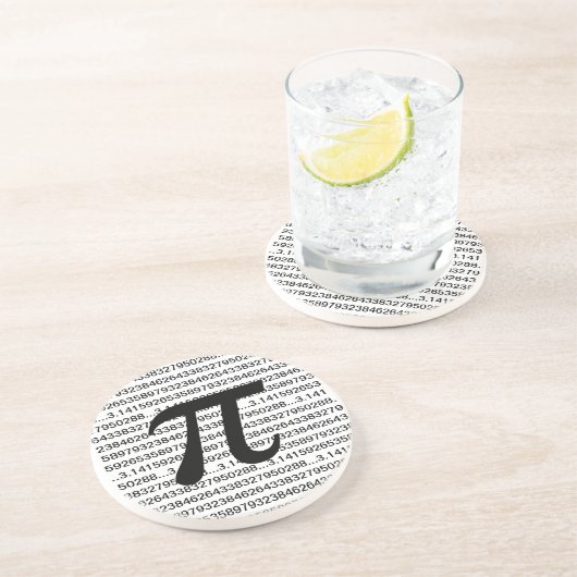 Pi 3.14の数学のギークのコースター コースター (側面)