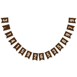 Pi 3.14バンティングバナー バンティングフラッグ