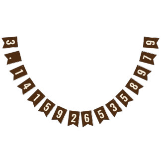 Pi 3.14バンティングバナー バンティングフラッグ