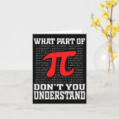 Pi 3.14数値値リストが理解できない部分 カード (黄色い花)