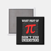 Pi 3.14数値値リストが理解できない部分 マグネット (正面/裏面)