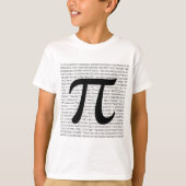 Pi 3.1415少年Tシャツ Tシャツ (正面)