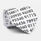 pi = 3.14159以降、数式ファッションpi Day Digits ネクタイ (ロール)