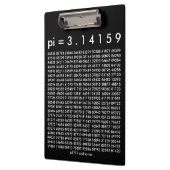 pi= 3.14159白黒数学サイエンスpi日の桁数 クリップボード (左)