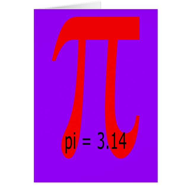 pi = 3,14159265 (正面)