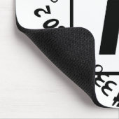 PI = 3.14159265358979323846264338327950288 マウスパッド (コーナー)