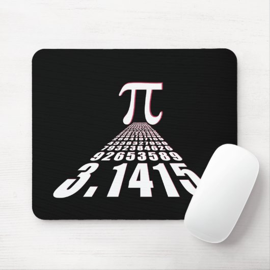 Pi、3.141592653 マウスパッド (マウス)